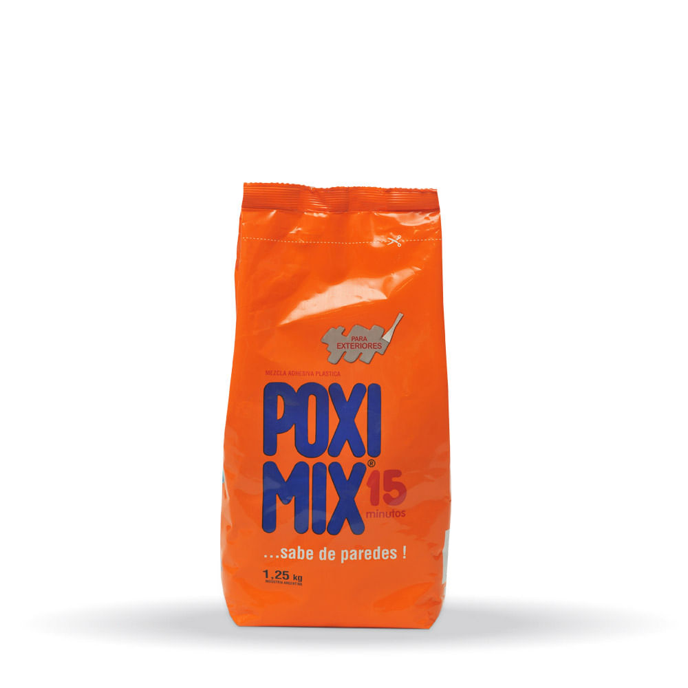 Poximix Cemento Secado Rápido Gris Exterior 5 Kg