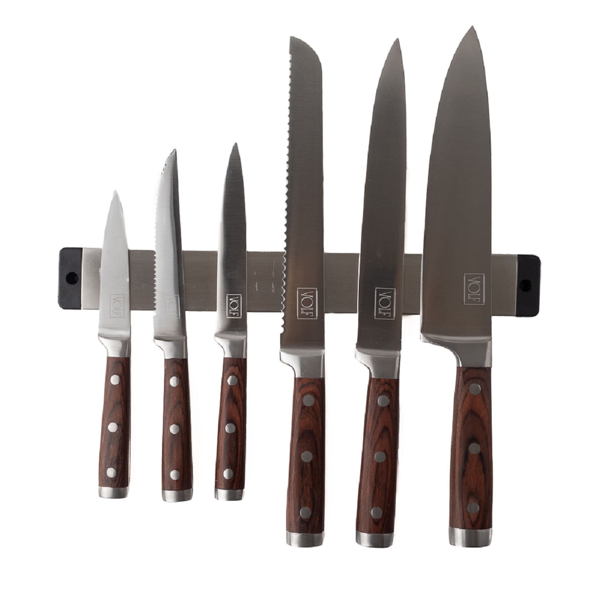 set-de-6-cuchillos-marron-con-soporte-inmantado